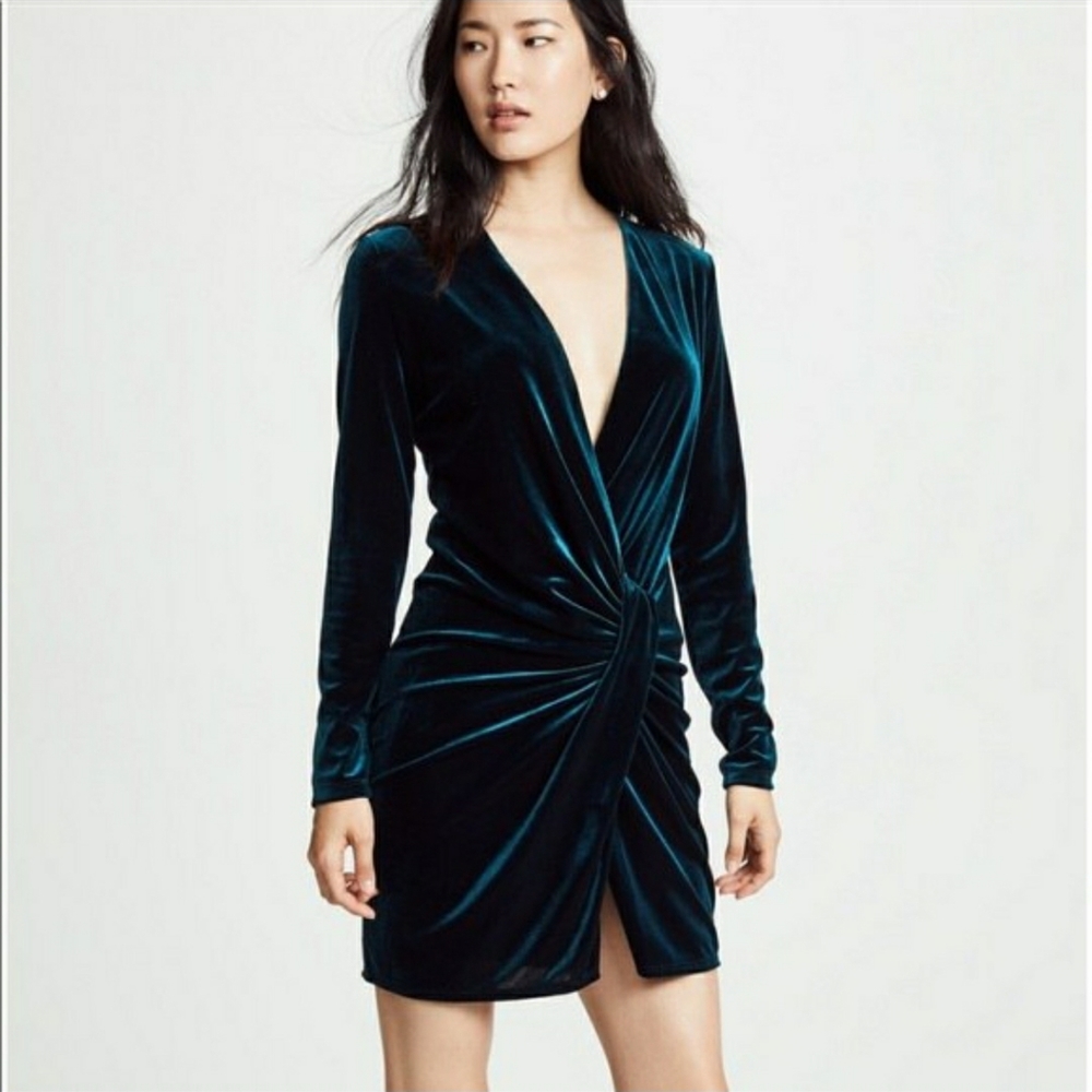 Black Halo mini dress 12